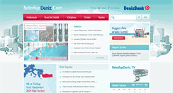 Desktop Screenshot of belediyedeniz.com